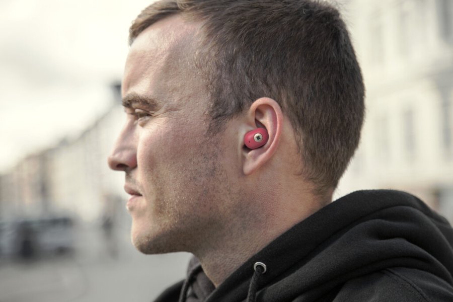 Kreafunk aBEAN In-ear Hretelefoner, Spicy Red