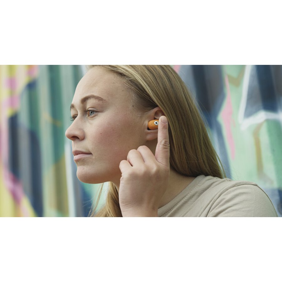 Kreafunk aBEAN In-Ear-Kopfhrer, Sunny Orange