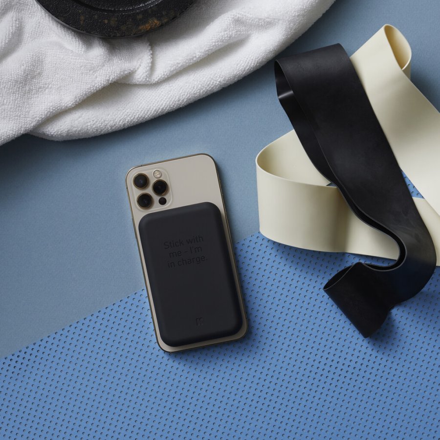 Kreafunk toCHARGE Qi Tr�dl�s Oplader 10,4x6,4 cm, Sort