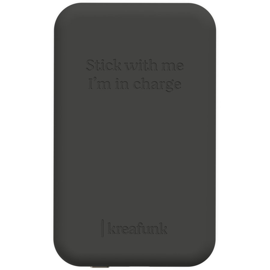 Kreafunk toCHARGE Qi Tr�dl�s Oplader 10,4x6,4 cm, Sort