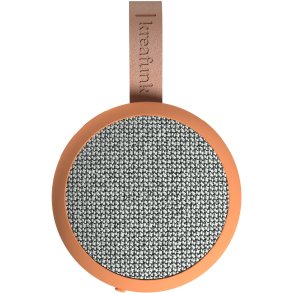 Kreafunk aGO 2 Fabric Lautsprecher 8 cm, Dusty Orange