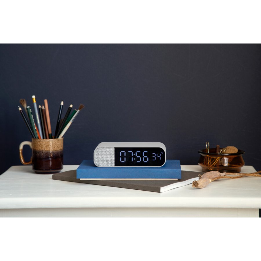 Kreafunk aWAKE 2 Alarmklokke 21x11,7 cm, Hvid