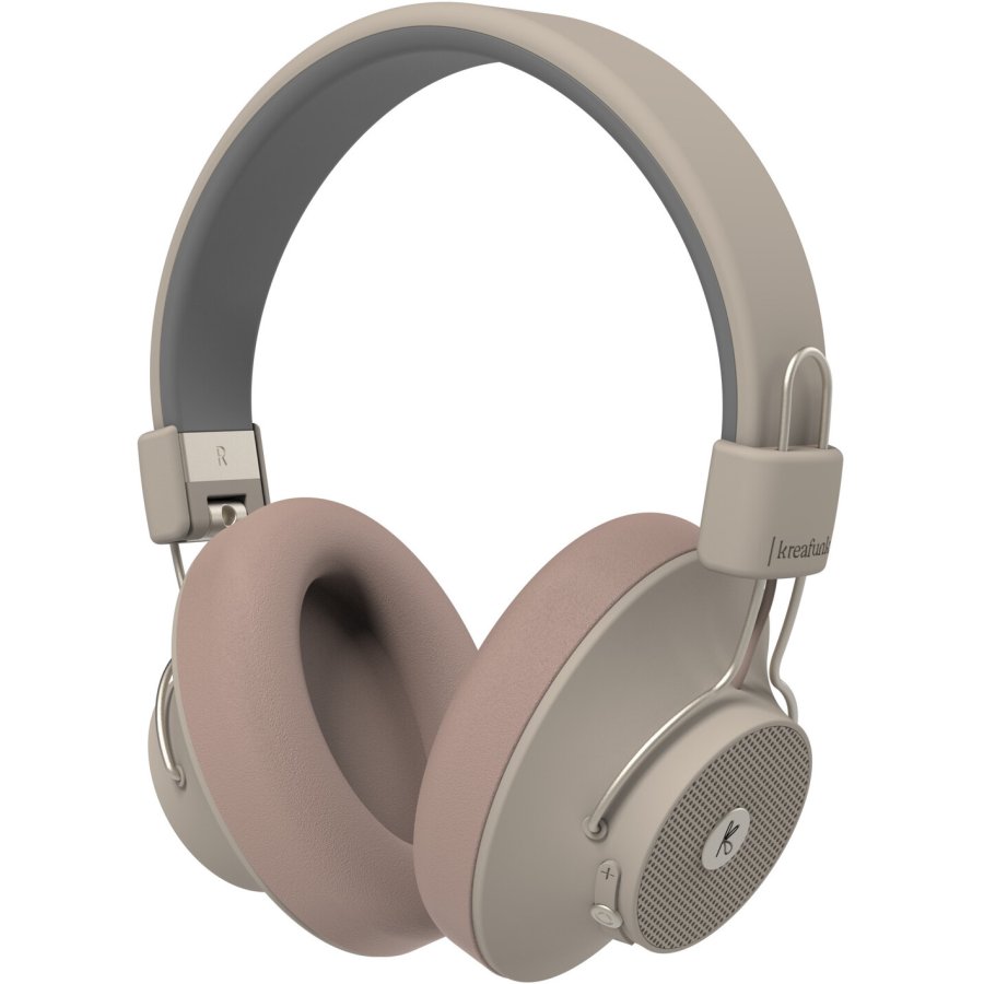 Kreafunk aBEAT Qi Hretelefoner, Ivory Sand