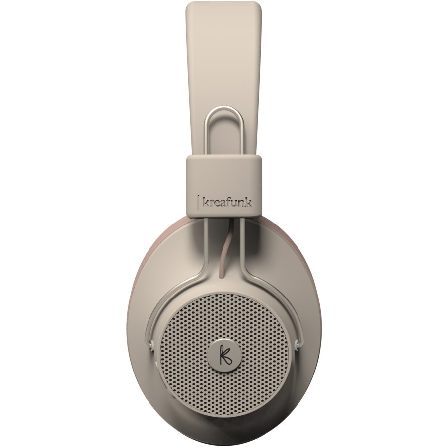 Kreafunk aBEAT Qi Hretelefoner, Ivory Sand