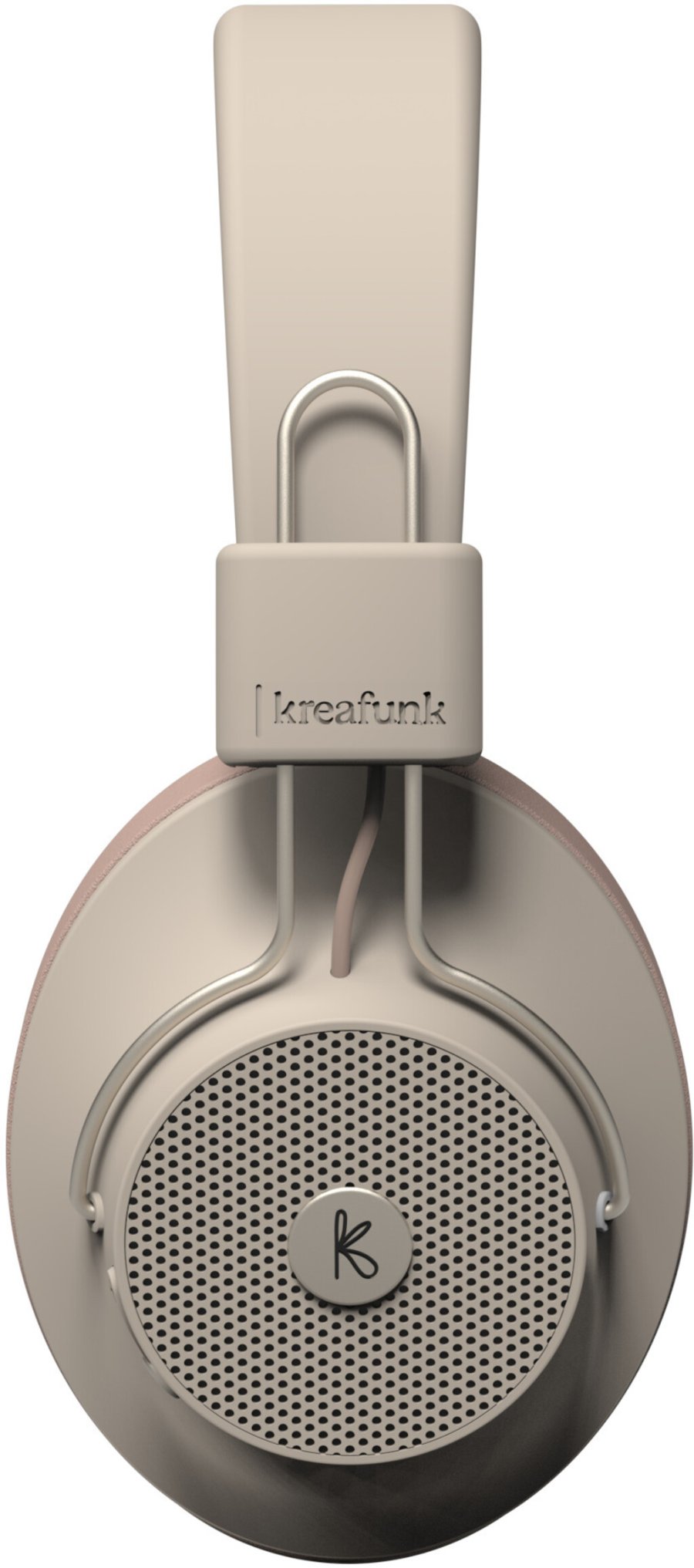 Kreafunk aBEAT Qi Hretelefoner, Ivory Sand
