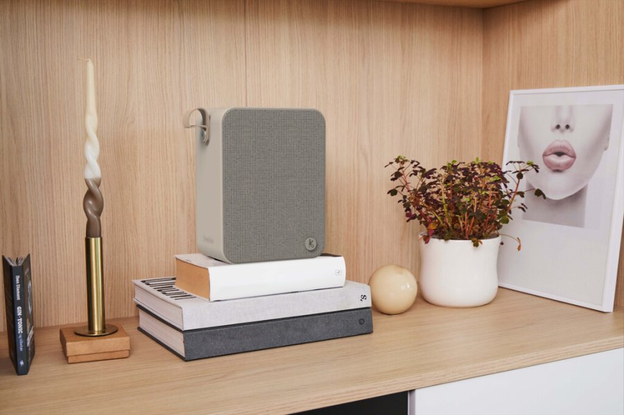 Kreafunk aBOOM+ Hjtaler 24x18 xm, Ivory Sand