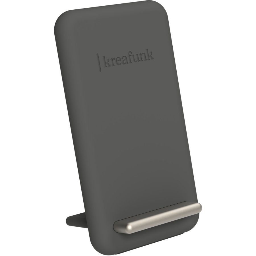 Kreafunk reCHARGE Trdls Ladestander 11,6x6,5 cm, Sort