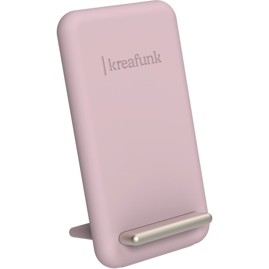 Kreafunk reCHARGE Trdls Ladestander 11,6x6,5 cm, Dusty Rose