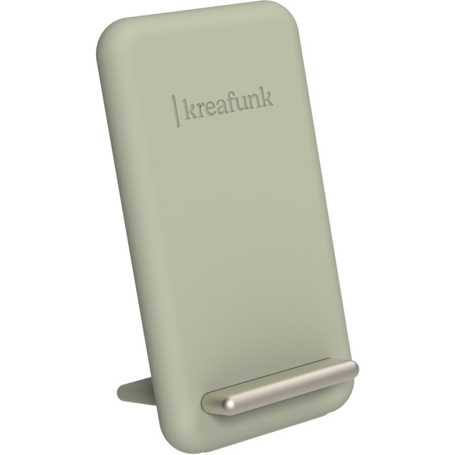 Kreafunk reCHARGE Trdls Ladestander 11,6x6,5 cm, Dusty Olive