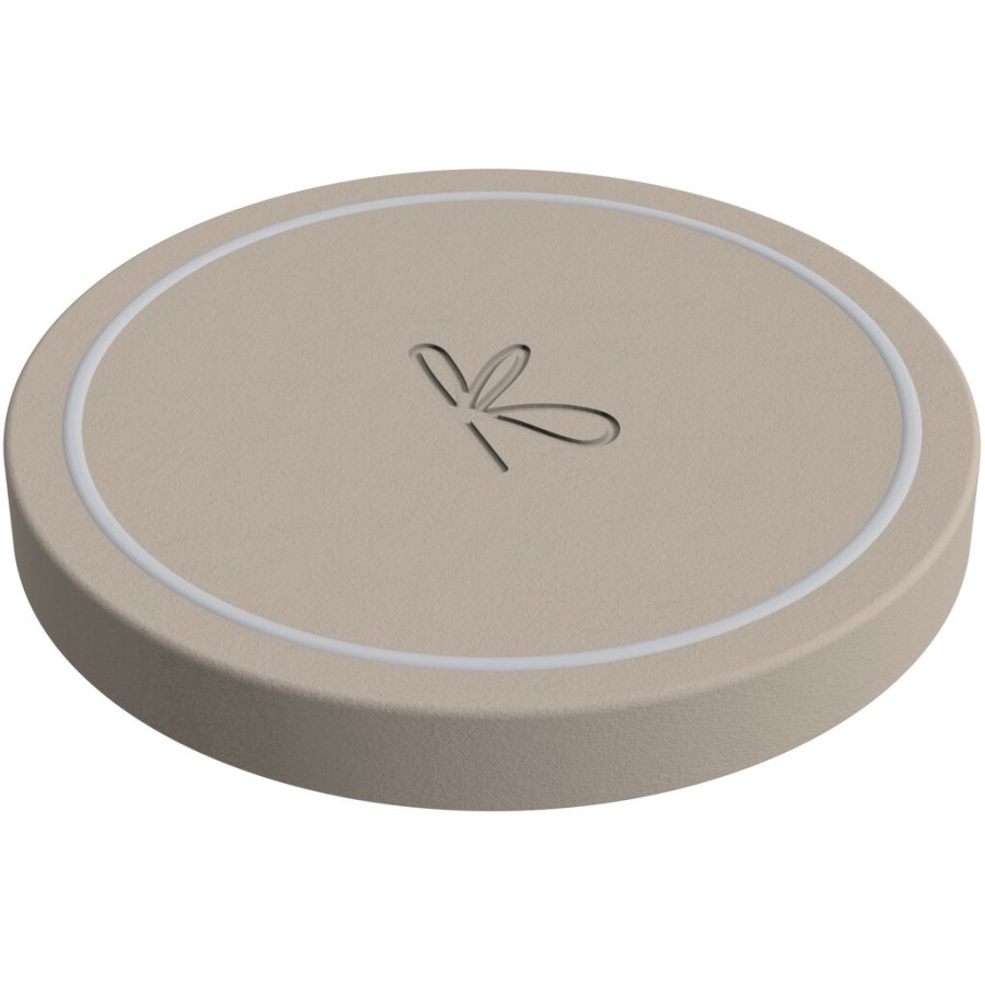 Kreafunk wiCHARGE Stone Care Ladegert 10 cm, Ivory Sand