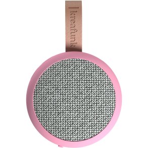 Kreafunk aGO 2 Fabric Højtaler Ø8 cm, Fresh Pink