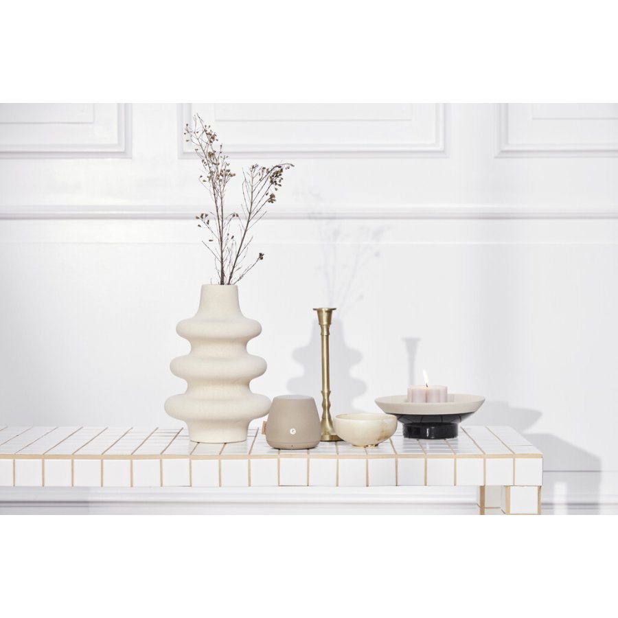 Kreafunk aJAZZ Stone Care Hjtaler 10x9 cm, Ivory Sand