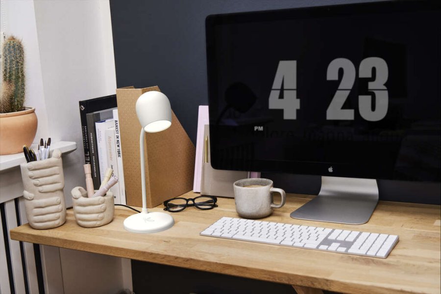 Kreafunk Ellie Bordlampe H32 cm, Hvid