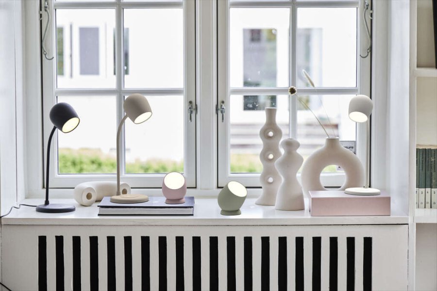 Kreafunk Ellie Bordlampe H32 cm, Hvid