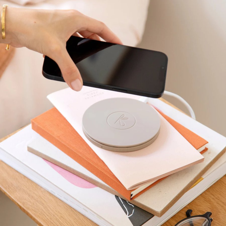 Kreafunk wiCHARGE 3 Powerbank 10 cm, Ivory Sand