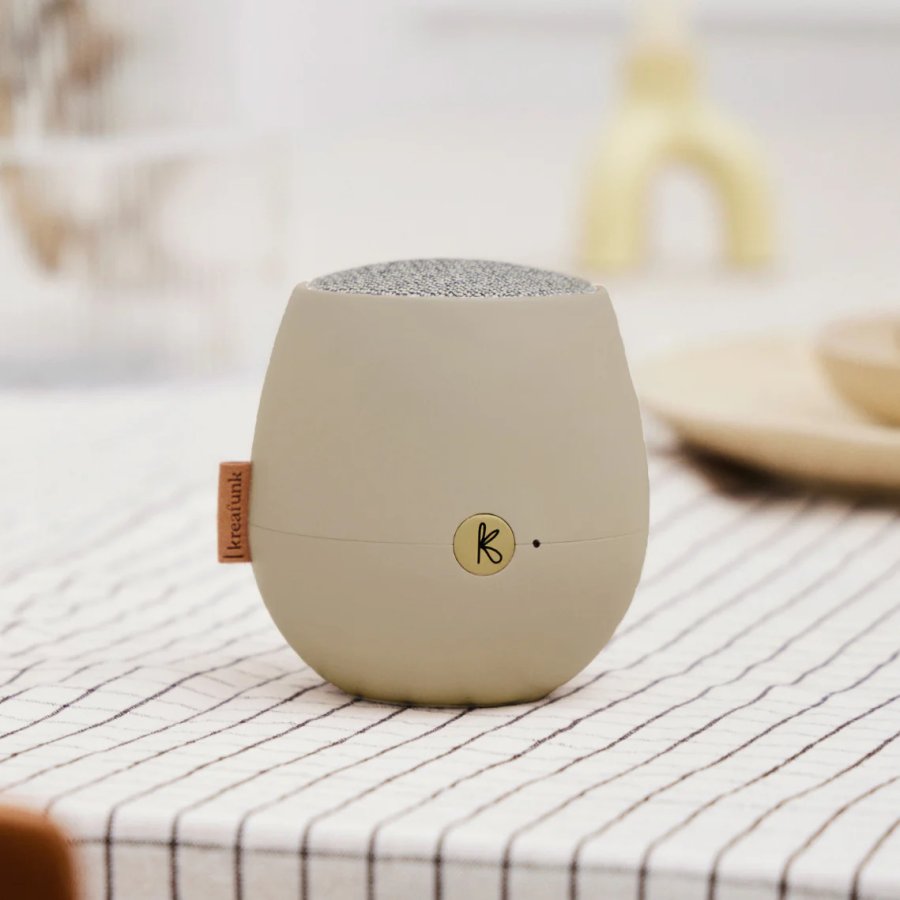 Kreafunk aJAZZ 2 Lautsprecher H11,8 cm, Ivory Sand