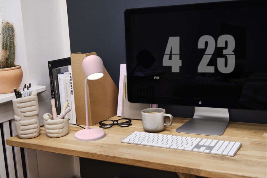 Kreafunk Ellie Bordlampe H32 cm, Lyserd