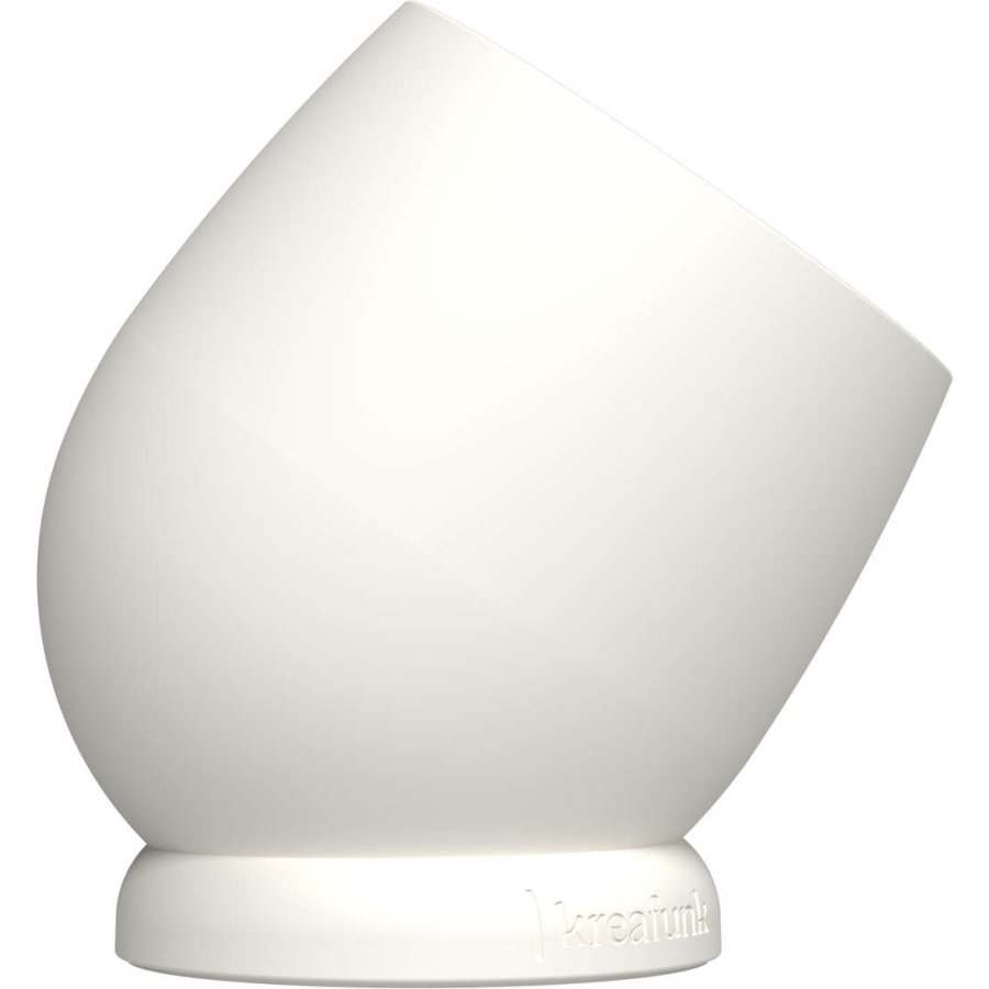 Kreafunk Bell Vækkeur Ø10,2 cm, Hvid