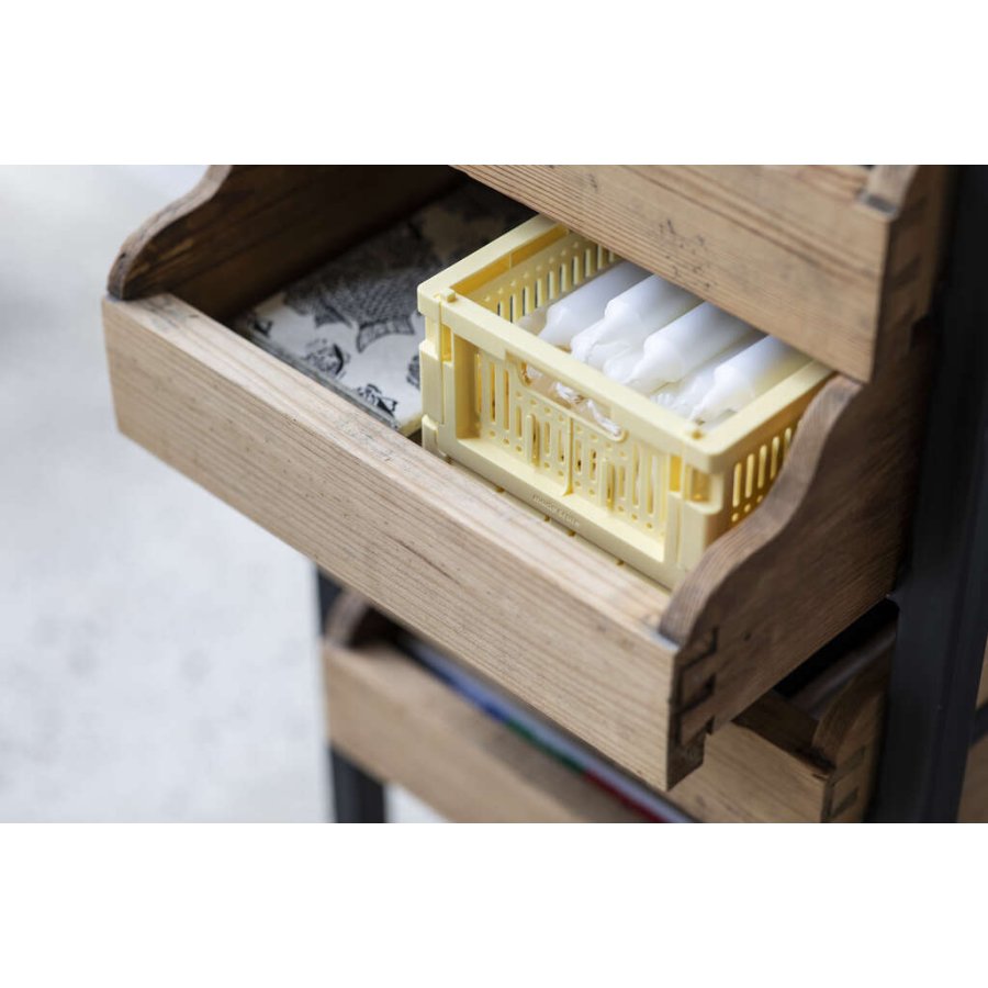 made crate Mini Faltbox 17x24 cm, Lemon Cream