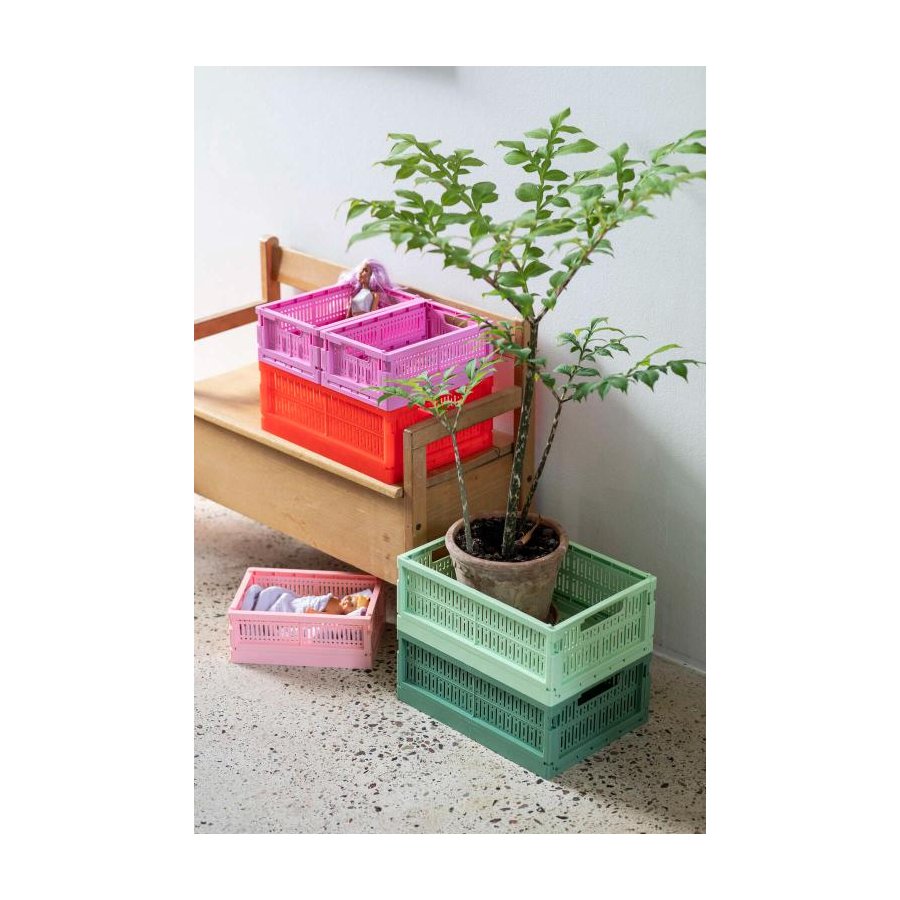 made crate Midi Faltbox 24x34 cm, Green Bean Green