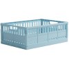 made crate Maxi Faltbox 34x48 cm, Kristallblau