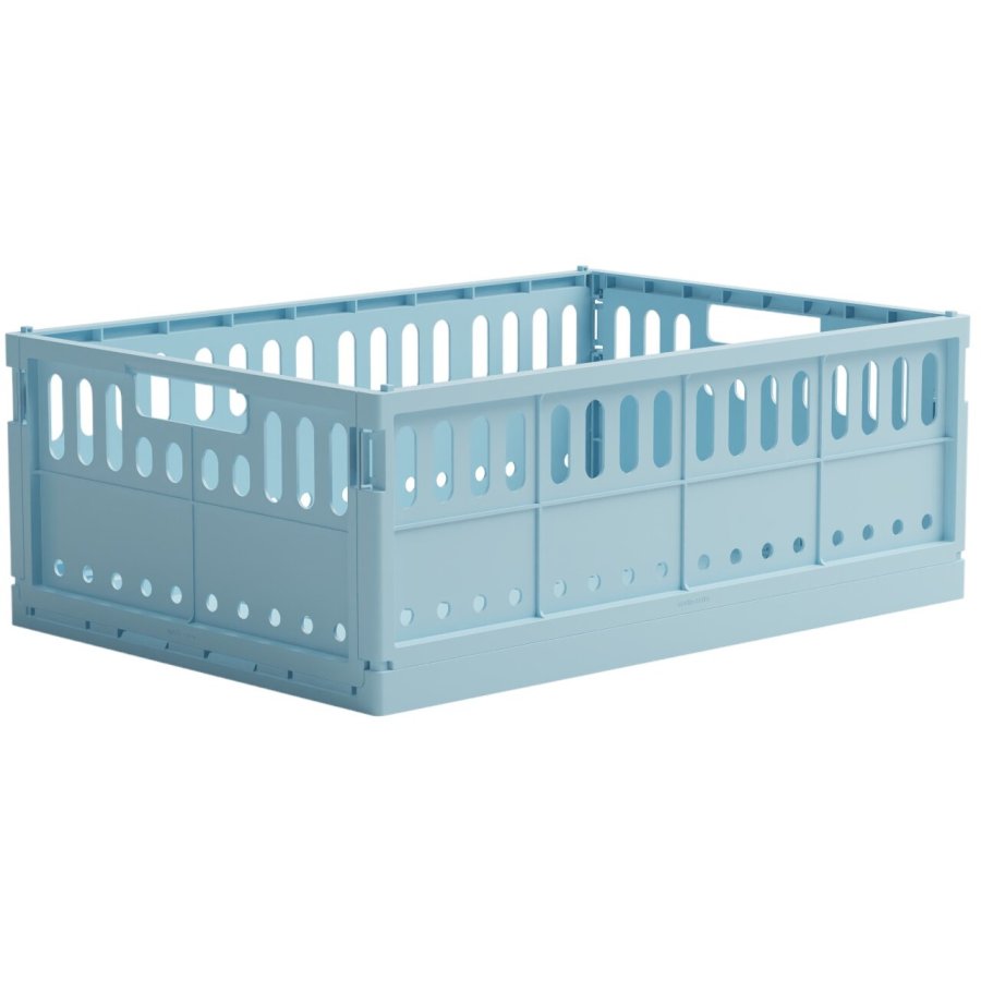 made crate Maxi Faltbox 34x48 cm, Kristallblau