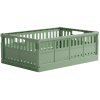 made crate Maxi Faltbox 34x48 cm, Green Bean Green