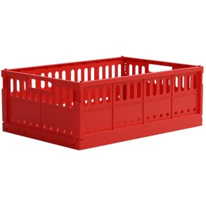 made crate Maxi Foldekasse 34x48 cm, So Bright Red