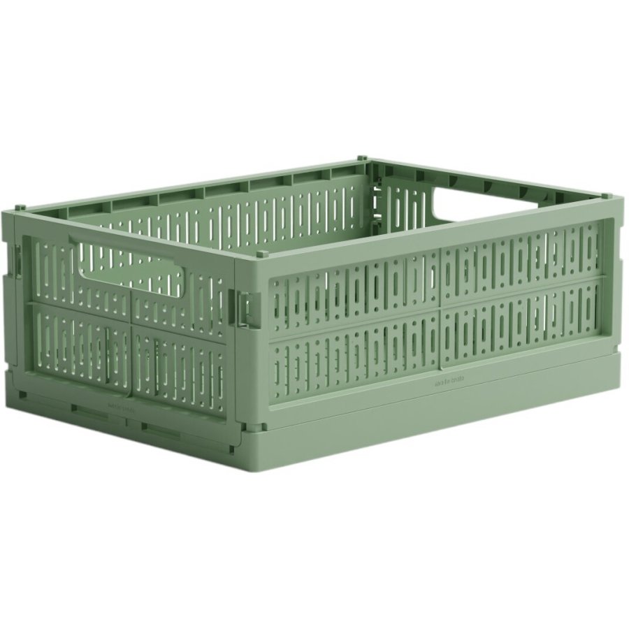 made crate Midi Faltbox 24x34 cm, Green Bean Green