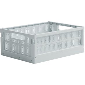 made crate Midi Foldekasse 24x34 cm, Ice Cube Blue