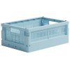 made crate Mini Faltbox 17x24 cm, Kristallblau