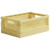 made crate Mini Faltbox 17x24 cm, Lemon Cream