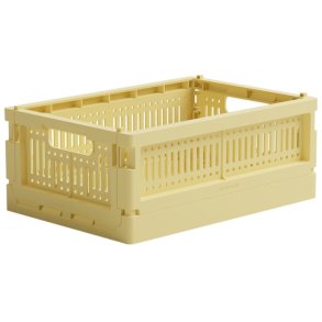 made crate Mini Faltbox 17x24 cm, Lemon Cream