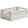 made crate Mini Faltbox 17x24 cm, Milch