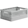 made crate Mini Faltbox 17x24 cm, Misty Grey