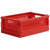 made crate Mini Faltbox 17x24 cm, So Bright Red