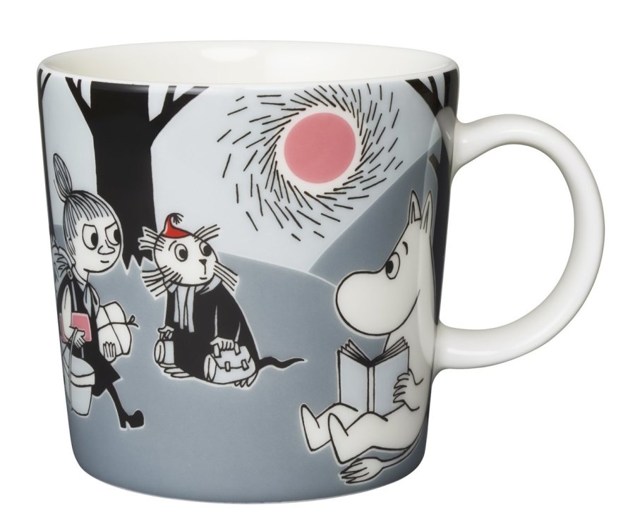 Moomin Arabia Mumin Tasse 30 cl, Mumin auf Abenteuer-Umzug