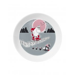 Arabia MUMI Tallerken 19 cm, Mumi Flytter