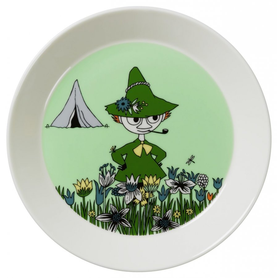 Moomin Arabia Mumi Tallerken 19 cm, Mumrikken