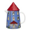 Moomin Arabia Mumin Kanne 1,0 L, Muminhaus mit Deckel