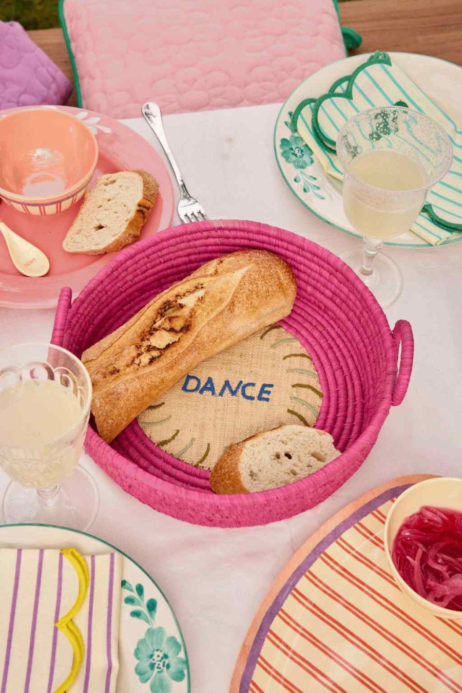 RICE Br�dkurv 26 cm, Pink