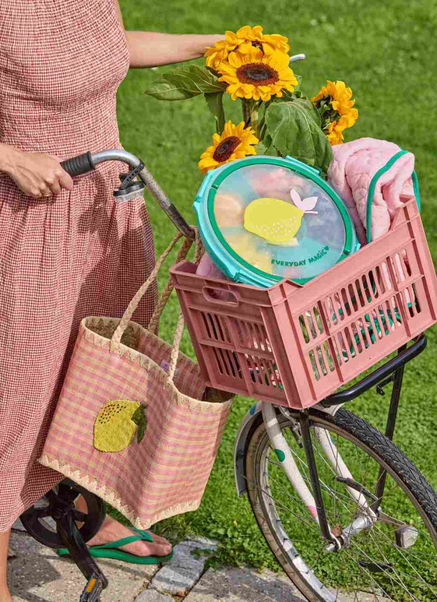 RICE Taske 30x28 cm, Citron