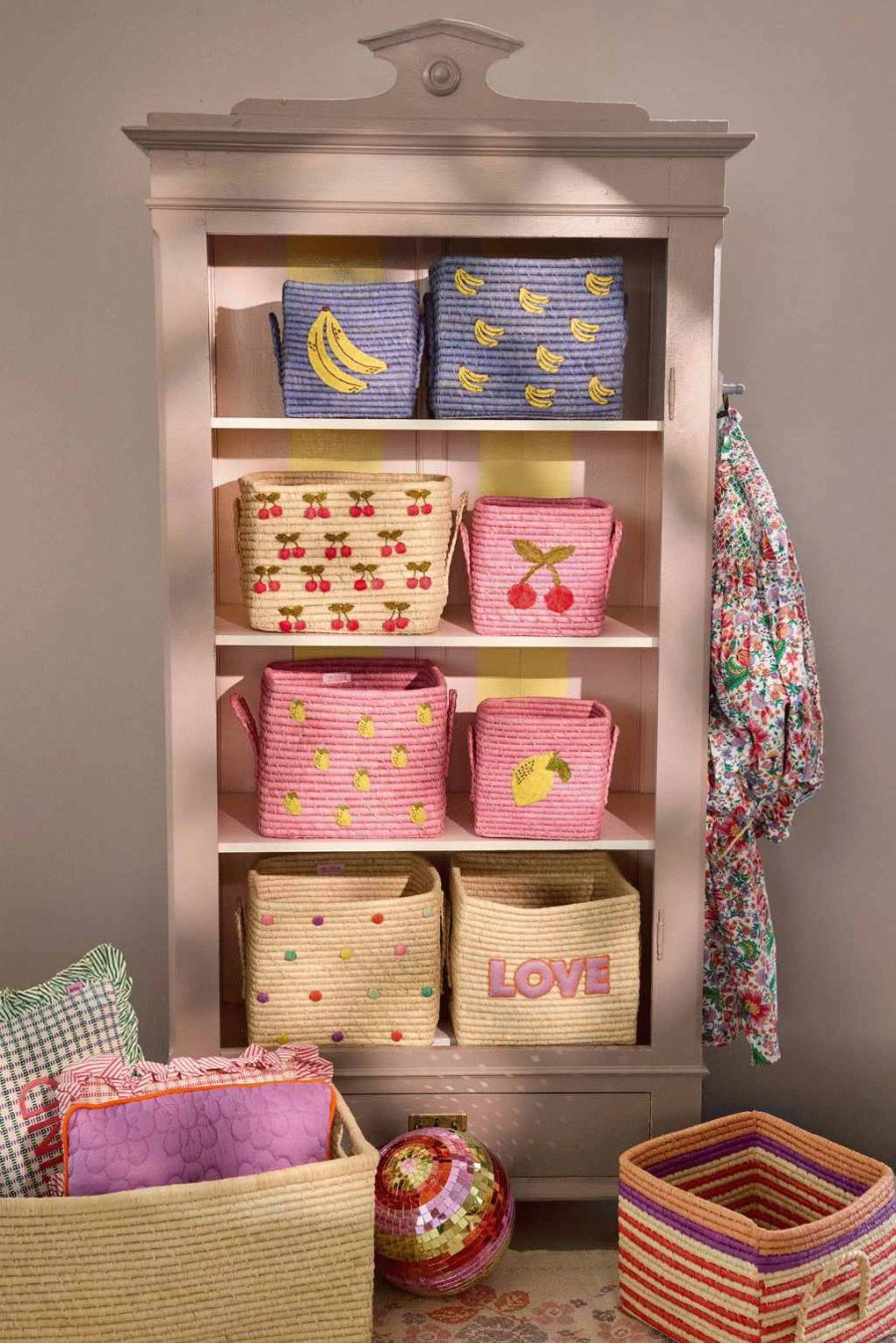 RICE Kurv H25 cm, Love