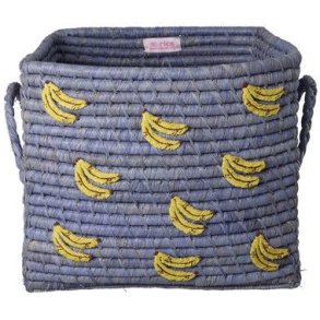 RICE Kurv H25 cm, Bananer