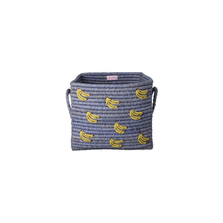 RICE Kurv H25 cm, Bananer