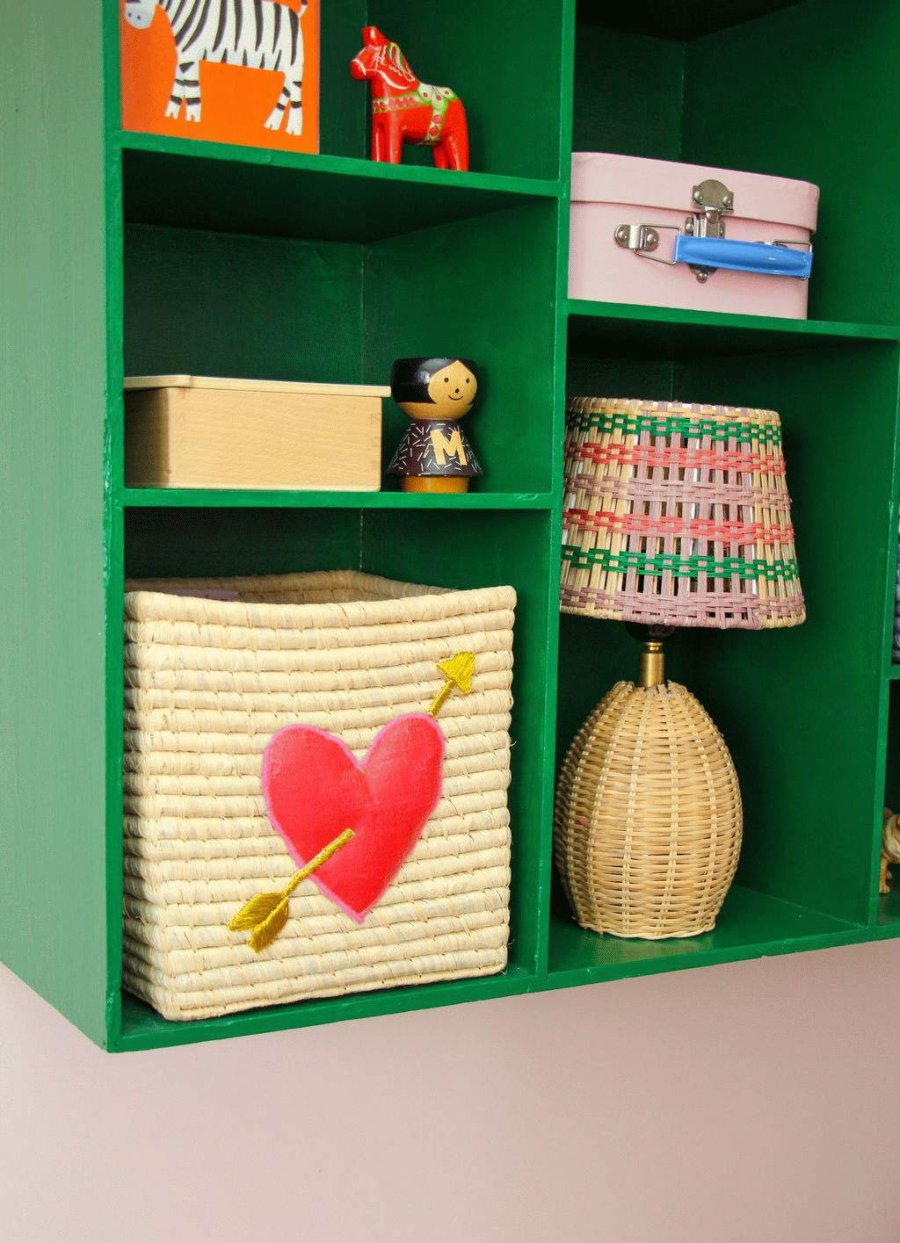 RICE Kurv H20 cm, Heart