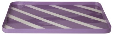 RICE Bakke 32 cm, Lilla/Hvid