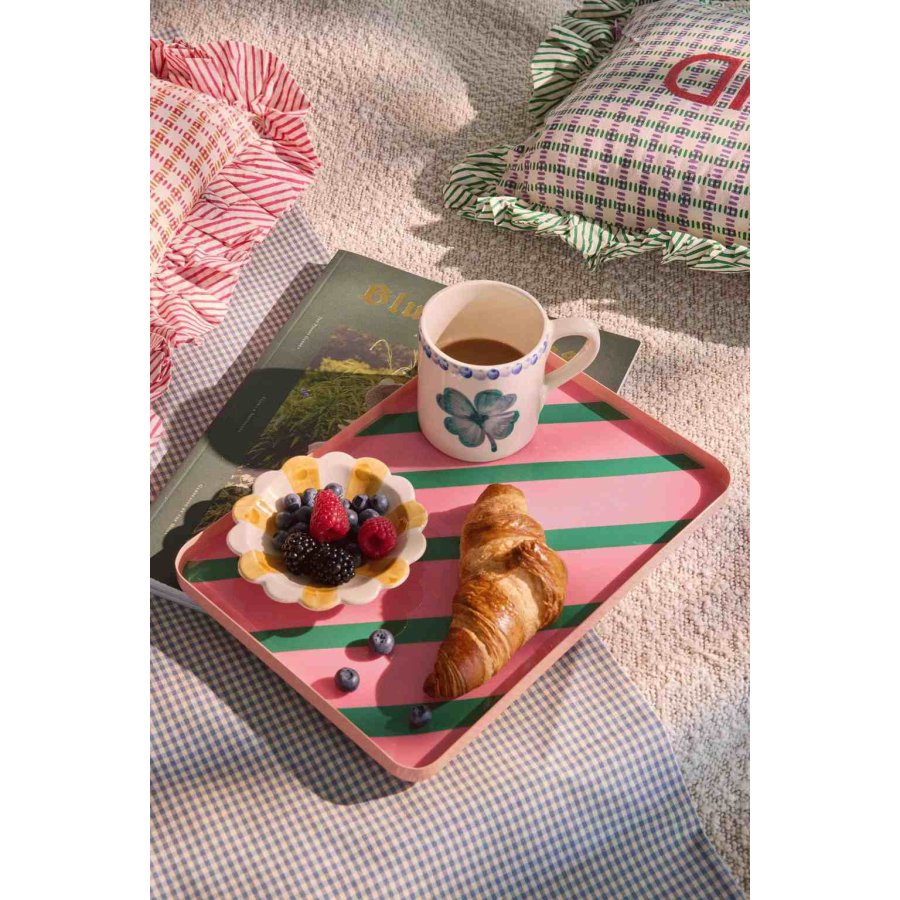 RICE Bakke 32 cm, Pink/Gr�n