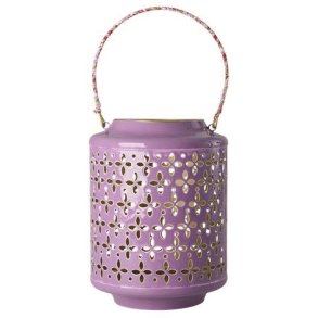 RICE Lanterne H27 cm, Lilla