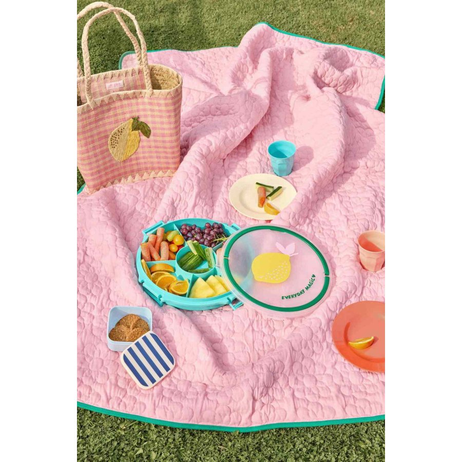 RICE Vatt�ppe 130x180 cm, Rosa